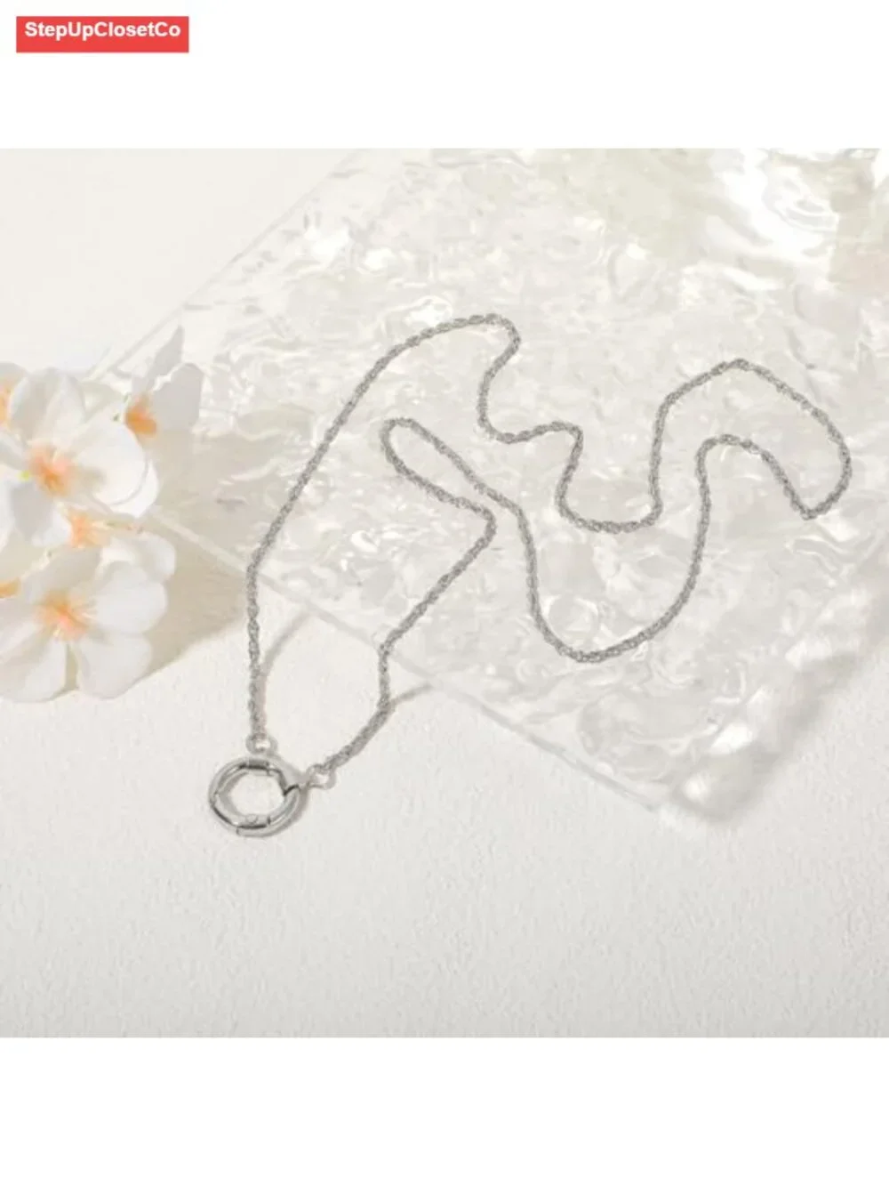 Stainless Steel Eyeglass Holder Necklace Anti-Lost Chain for Sunglasses